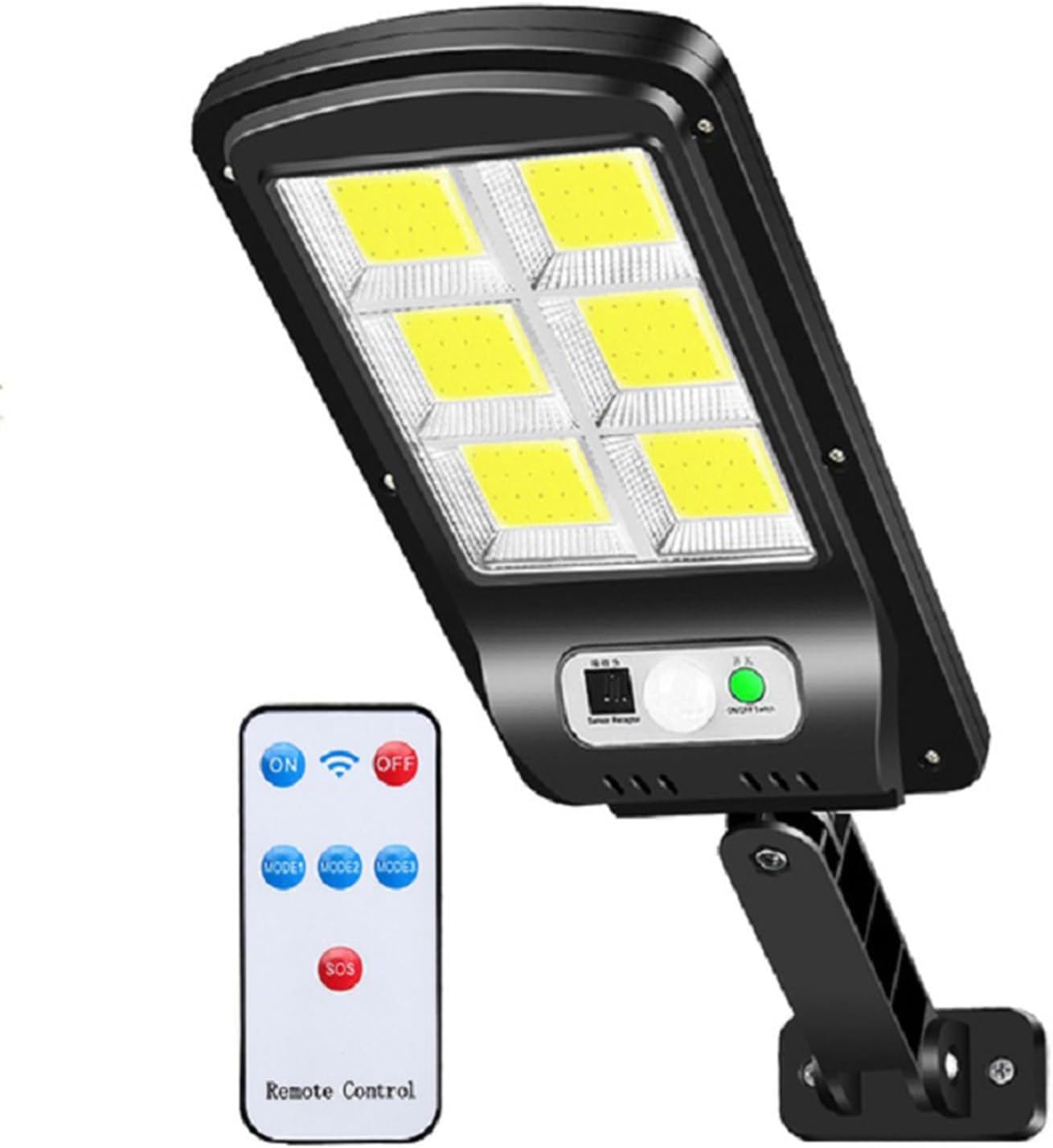 Luz solar LED con mando y sensor de movimiento FA-120B